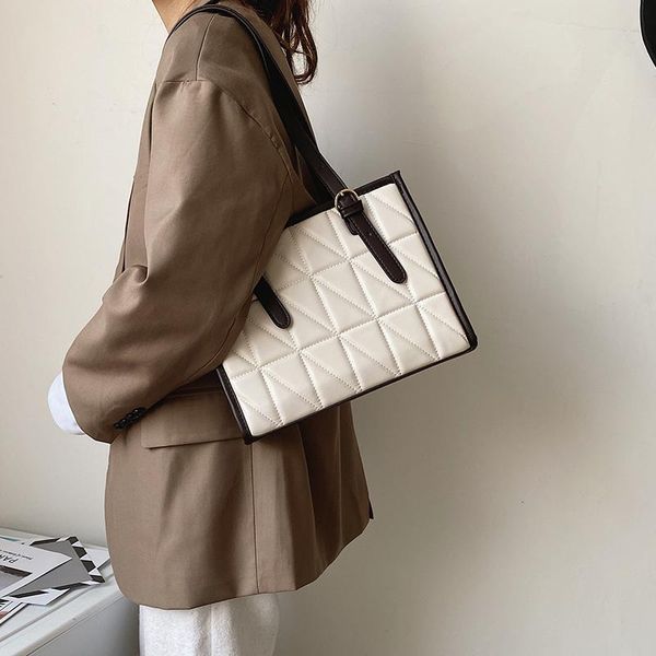 

evening bags 2021 large capacity retro shoulder bag tote atmosphere women's handbag purse