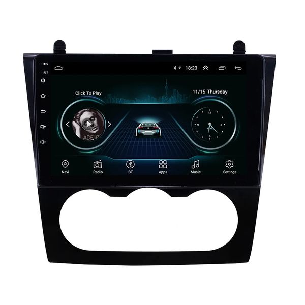 GPS 2Din Android Car DVD Player multimídia para 2008-2012 Nissan Teana Altima Manual A / C Apoio Apoio Espelho Link WiFi SWC