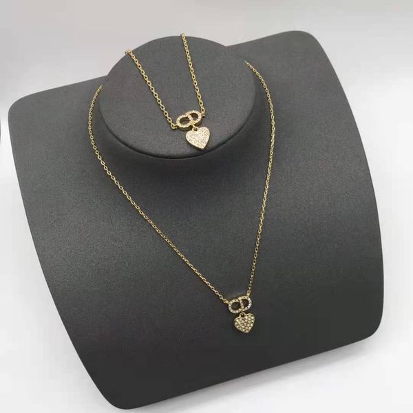 

home 2020 new neckchain necklace female suit letter love bracelet net red, Silver
