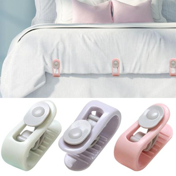 

clothing & wardrobe storage 6pcs duvet cover clips quilt anti-movement gripper pin-bed holder needle-anti-shift comforter fastener