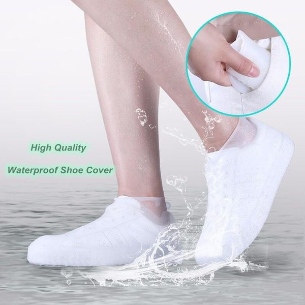 

boots water proof shoe cover silicone material shoes protectors rain for indoor outdoor rainy days reusable disposable covers