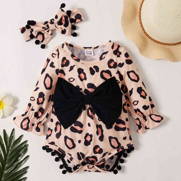 

baby girl bohemia leopard rompers 210521, Blue