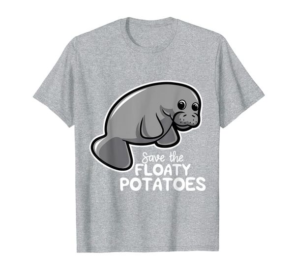 

save the floaty potatoes hilarious saying t-shirt, White;black