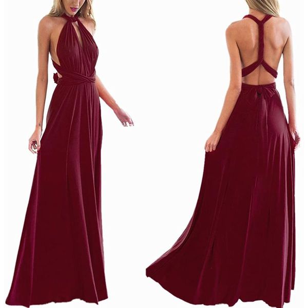 

casual dresses for women maxi club party dress bandage spaghetti strap ladies elegant robes tunic long vestido #c4, Black;gray