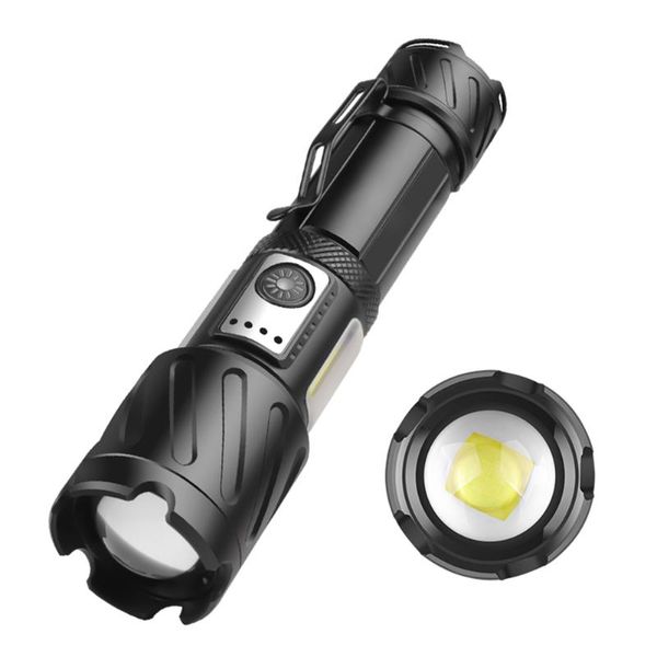 

flashlights torches led torch light rechargeable tactical camping lamp multifunctional high brightness outdoor work