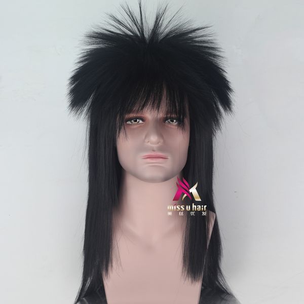 

beautiful silk hair 8090 modeling tiktok halloween cos, Black