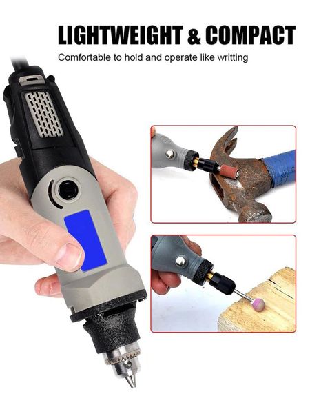 

professiona electric drills cordless rotary tool variable speed 400w drill carving engraver grinder mini grinding machine