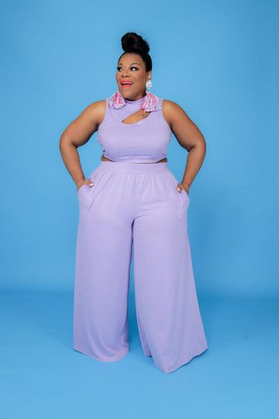 

plus size tracksuits 2 piece sets womens outfits summer women's solid color sleeveless wide-legged pants casual two-piece woman clothin, Black