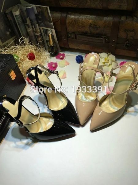 

dress shoes spring autumn style fashion design woman pumps high heels women's genuine leather classic casual 9lsv, Black