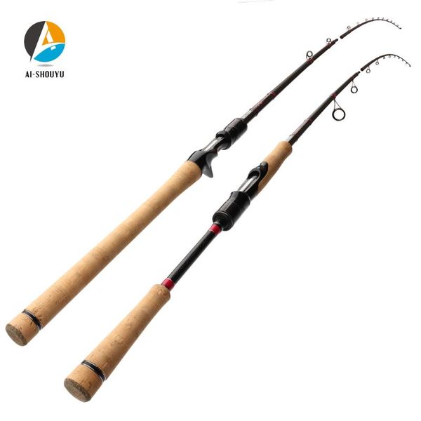 

ai-shouyu toray carbon spinning fishing rod fuji alconite guide ring galaxy real seat fast action casting m/ml/mh boat rods