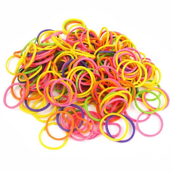 

dog apparel 100pcs high elasticity pet hair rubber band cat accessories colorful diy bows grooming hairpin