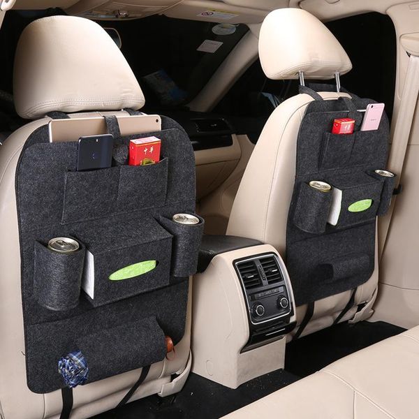 

car organizer seat storage bag hanging back supplies multi-function box food truck