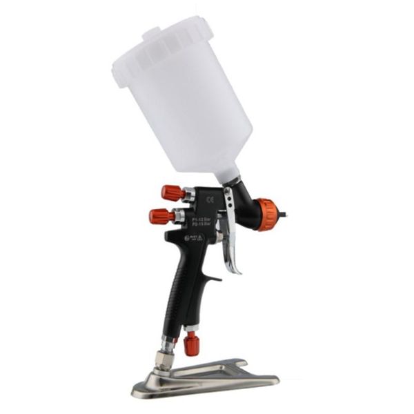 

professional spray guns t21d 1.3mm sprayer gravity feed 600ml watering can capacity air paint nozzle medium size and easy to operate