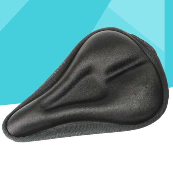

bike saddles black mountain riding seat cushion cover sponge comfortable