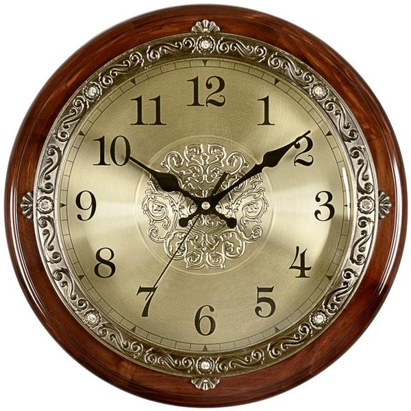 

nordic wall clock wooden living room decoration metal plate clocks home decor creative fashion mute watch gift