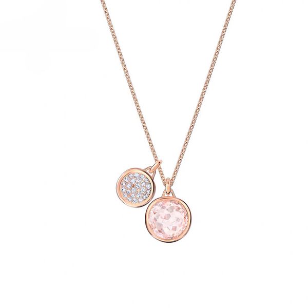 

racket powder zircon candy color woman necklace fashion women crystal clavicle chain female, Silver