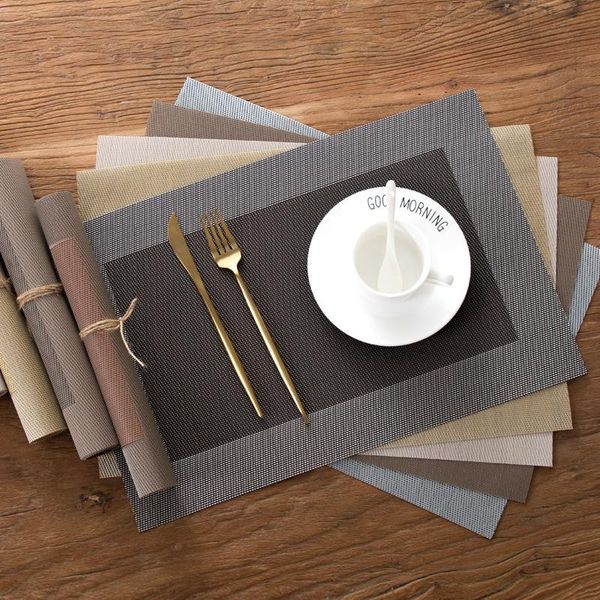 

mats & pads tableware pad placemat pvc silicone table mat heat insulation dining nonslip placemats bowl kitchen