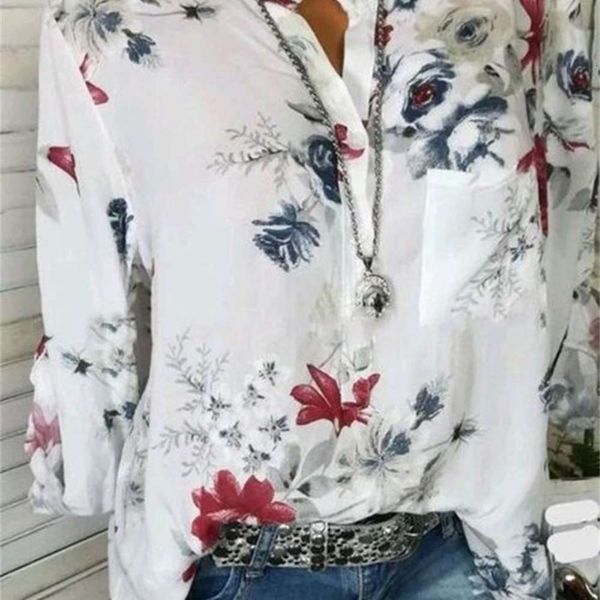 

casual dresses women's fashion v-neck printing long sve shirt, Black;gray