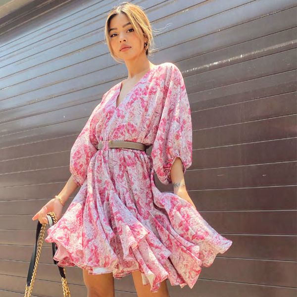 

dresses autumn long sleeve women mini a-line dress with sash, Black;gray