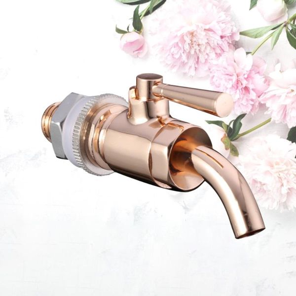 

1pc 12mm metal wooden cask miniature tap coffee practical drink dispenser bev bathroom sink faucets