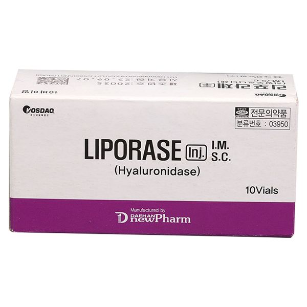 

beauty items liporase 1500iu dissolves fillers