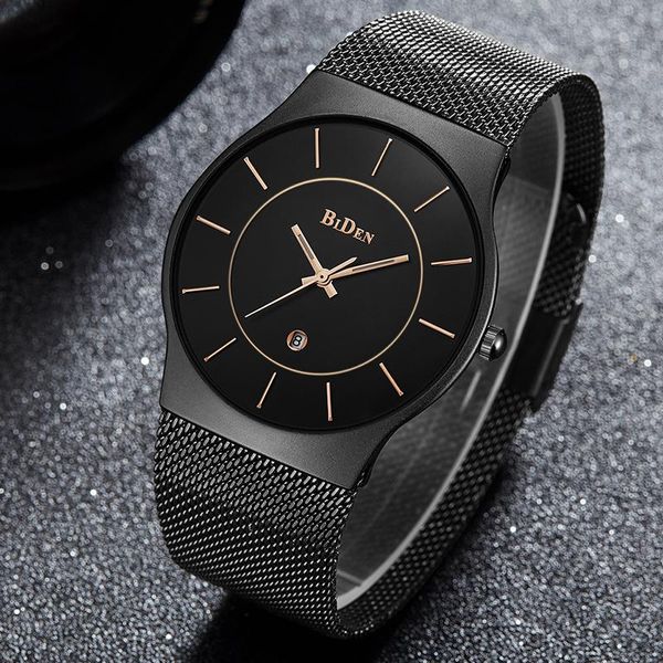 

wristwatches men's watch date 30m waterproof ultra thin clock male casual quartz watches men wrist sport relogio masculino, Slivery;brown