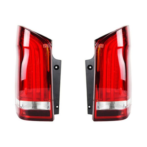 

automobile tuning cars tail lights for mercedes-benz vito w447 2016-2020 v250 taillights led drl running bulb fog light rear park lamp
