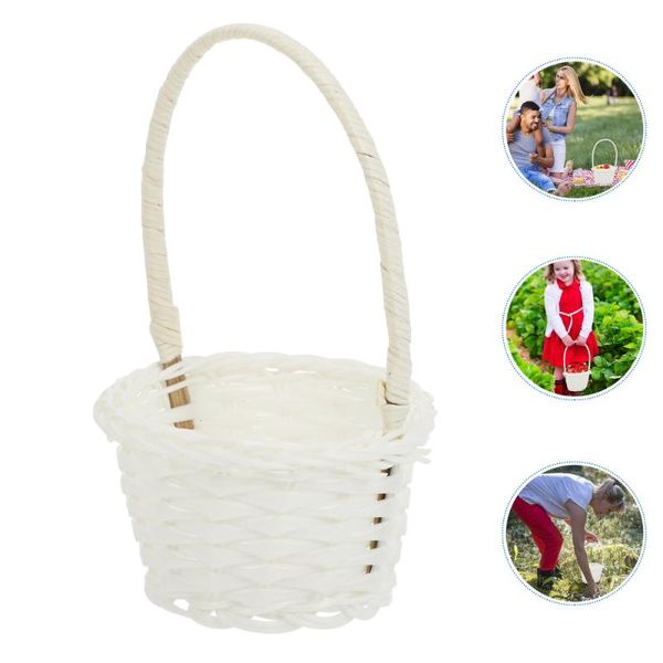 

storage baskets 6pcs particular rattan delicate practical garden