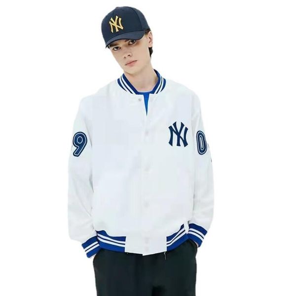 

2021 autumn new jacket men's and women's baseball suit trend sports coat splicing men's and women's same style, Black;brown