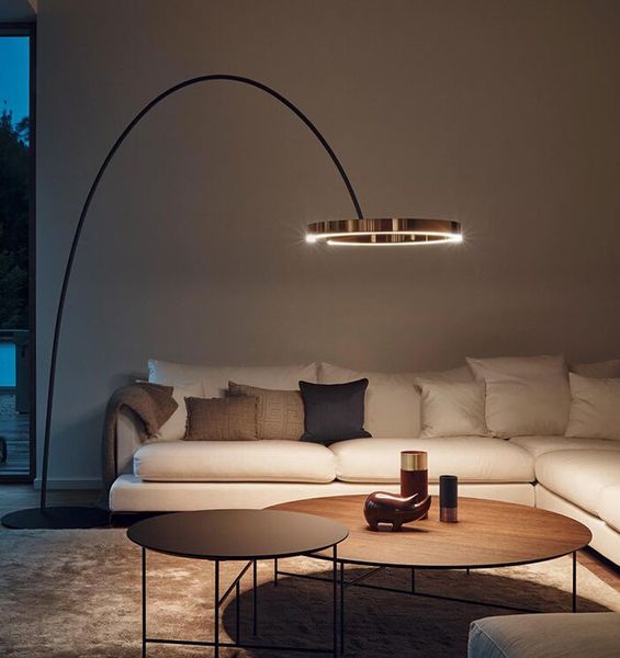

modern led floor lamp gold designer floor lmaps for living room dining study decorative light nordic home standing