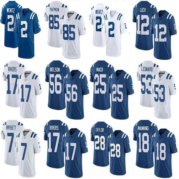 

mens womens youth 2 carson wentz football jerseys custom michael pittman jr darius leonard quenton nelson jonathan taylor philip rivers hilt, Black;red
