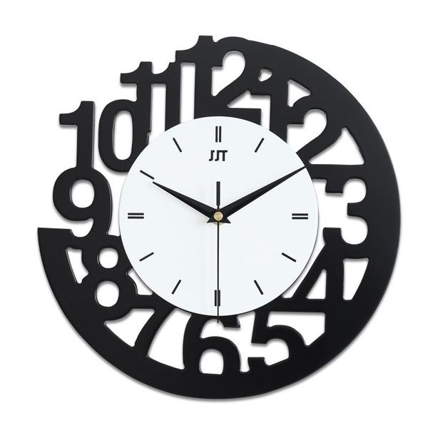 

wall clocks artwork clock individual design nordic style quartz art living room decoration mute frameless g182