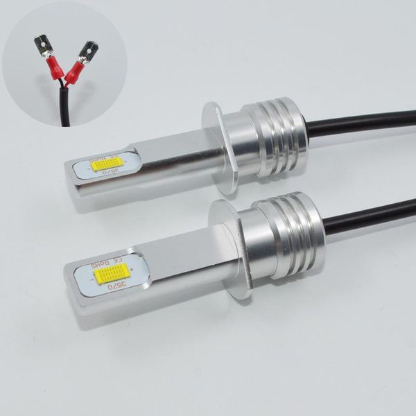 

car headlights headlight h1 led 72w 6000k white canbus auto lights 12v-24v