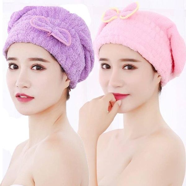 

shower caps hair bonnet cap bandeau coral velvet cheveux femme adulte gorra mujer gorro ducha serviette microfibre bathing