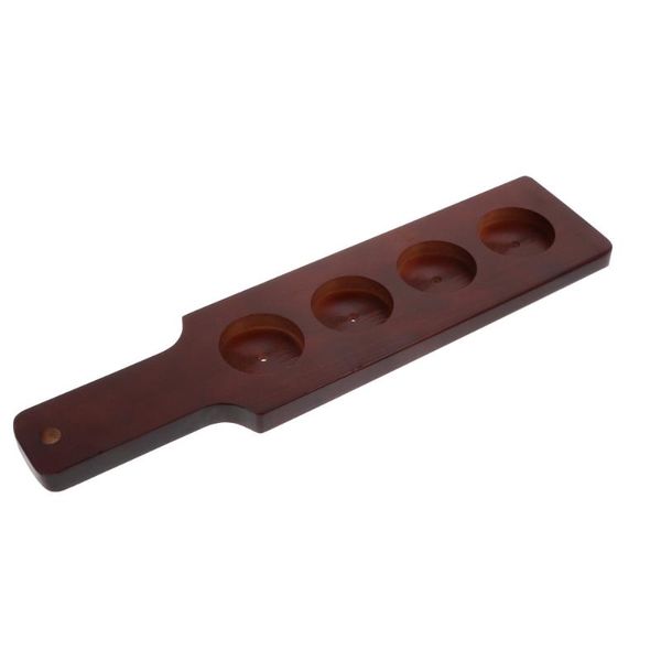 

cups & saucers 1pc wooden tray cup stand shaped mold diy holder tool