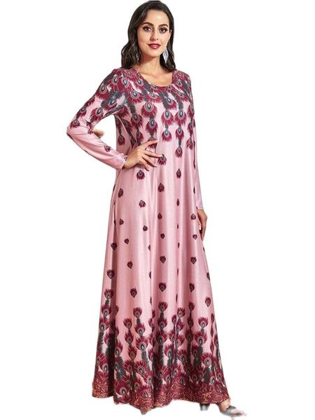 

ethnic clothing femme es oman with hijab abaya dubai scarf muslim dress evening gowns, Red
