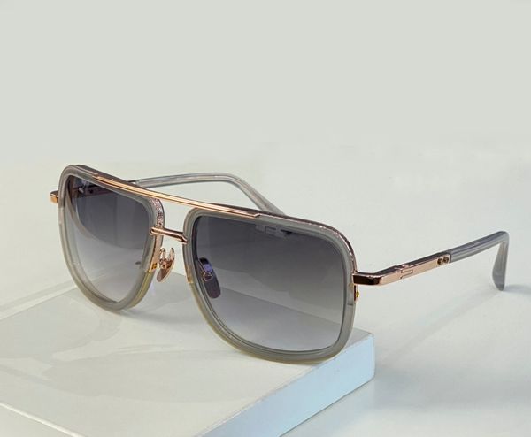 

square sunglasses titanium 18k satin crystal grey/rose gold grey gradient 2030 glasses for men women fashion classic sun shades sunnies with, White;black