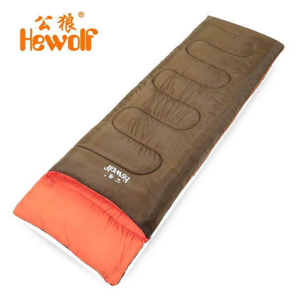 

sleeping bags hewolf brand outdoor camping bag waterproof keep warm spring autumn and winter for travel