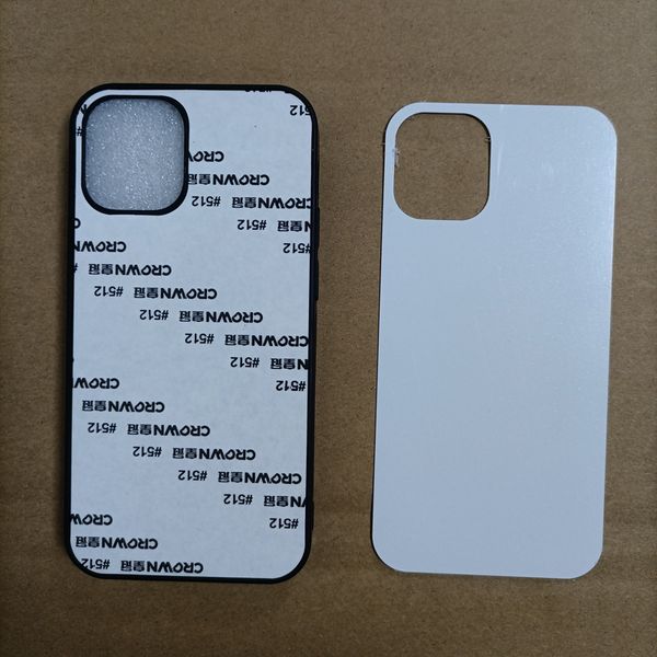 

phone cases blank 2d sublimation tpu pc case for iphone 13 12 11 pro max se x xr xs with aluminum inserts