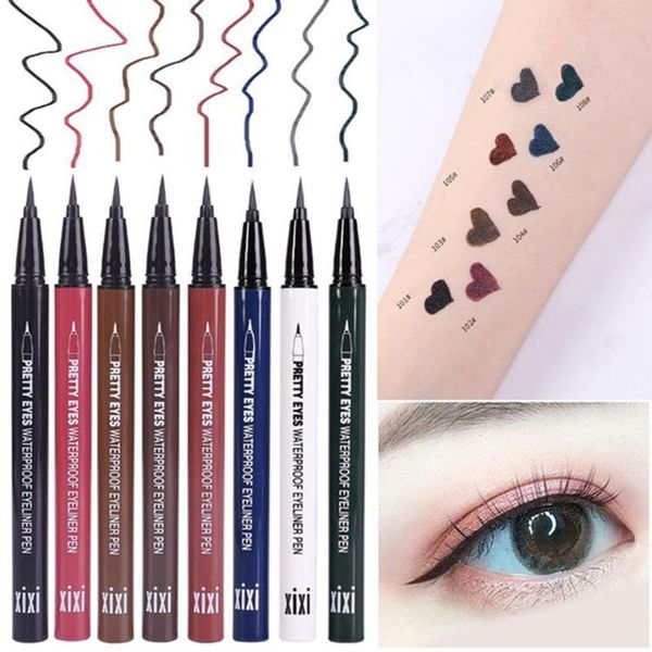 

eyeliner 8 colors liquid pen waterproof long-lasting eye liner pencil eyes makeup