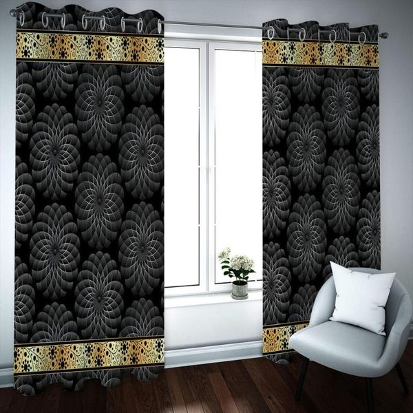 

curtain & drapes 3d curtains blackout pattern solid for living room bedroom custom printed window