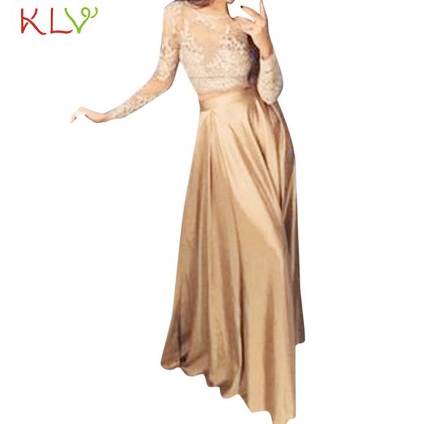 

casual dresses pary dress lace tunic evening formal maxi 2 piece women elegant ladies korean summer clothes vestidos 20feb, Black;gray