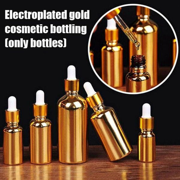 

empty glass essential oil liquid bottle portable container for travel storage bottles & jars