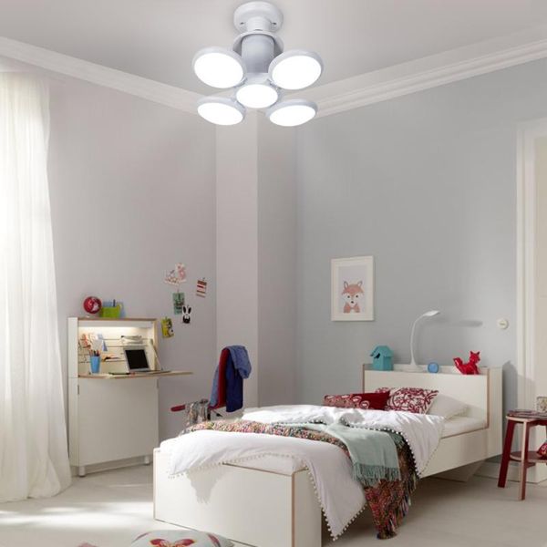 

bulbs led football lamp e27 220v 110v 85-265v 40w high brightness adjustable angle christmas gifts ufo light for liveing room