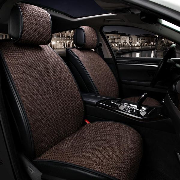 

universal fit for 5 seat cars leather material car cover lada kia arrival covers