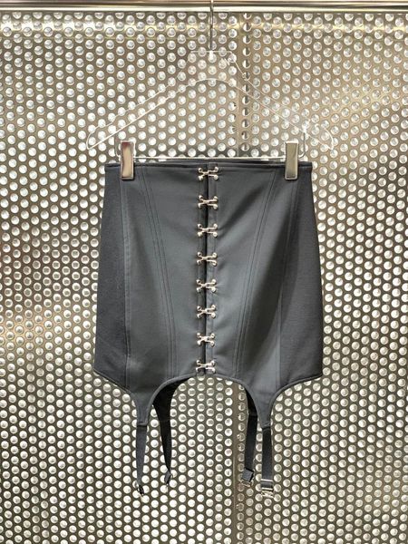 

skirts ladies 2021 fashion solid color rivet irregular skirt 1219, Black