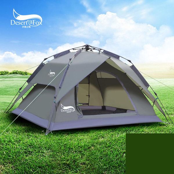 

outdoor ultralight tent 3-4 person camping tents easy instant setup protable backpacking for sun shelter travelling hiking and shelters