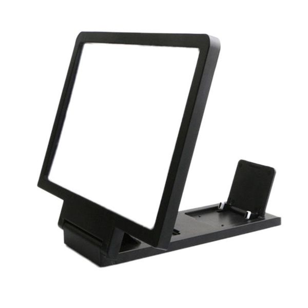 

cell phone mounts & holders mobile screen projector portable camping travel desk3d video movie magnifying glass support