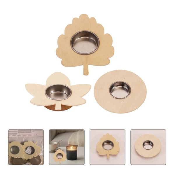 

candle holders 3pcs creative candlesticks home decoration party supplies