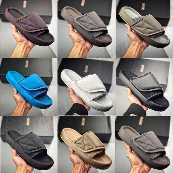 

fashion slides canvas slippers sandals desert sand earth brown black blue resin mens womens slipper pantoufle sneakers design beach sandals